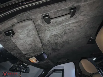 Оклейка потолка алькантарой для Range Rover Sport - Velescentr