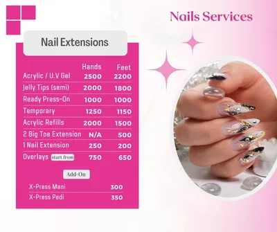 P's Nails Salon - What is the polish change service and the price of this  service - nail salon near me Hamilton