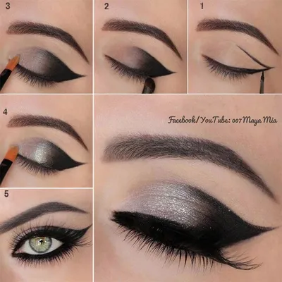 Макияж для зеленых глаз: лучшие варианты с фото | Smoky eye makeup, Black  eye makeup, Smoky eye makeup tutorial