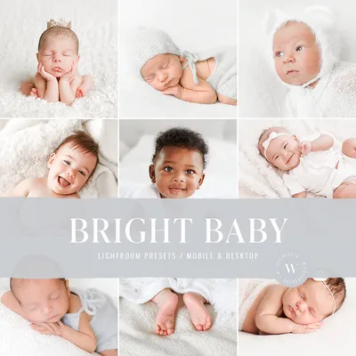 Kiddy - детские Пресеты для Lightroom и ACR, Actions and Presets Включая:  новорожденный и дети - Envato Elements