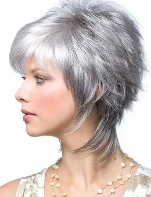 Фото стрижки \"аврора\" на короткие волосы | ЧаВо_клуб | Grey hair wig, Wavy  bob hairstyles, Short hair cuts