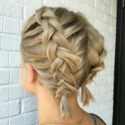 Пошаговые фото с прическами на выпускной 2019: Французская коса - Дракончик  | Coiffure femme 2017, Belle coiffure, Coiffure femme