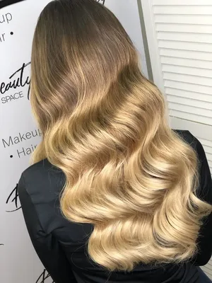 Hollywood Wave And Blonde Hair Inspiration. Голливудская волна и блонд |  Голливудские волны, Голливудские прически, Длинные волосы на выпускной