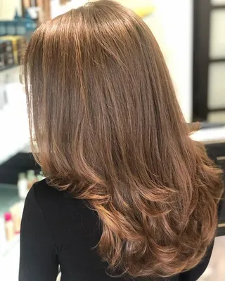 HAIRSTYLIST⭐️ TRAINING🎓 on Instagram: \"Стрижка Каскад вид сзади 😍 на  средние волосы 👌🏻\"