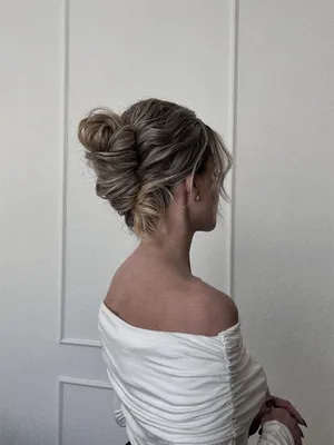 Прическа ракушка 30 фото + мастеркласс на видео. | Short wedding hair,  Short hair updo, Long hair styles