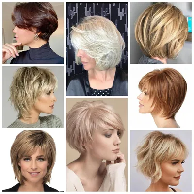 cool Красивая стрижка лесенка на короткие волосы (50 фото) — Преимущества и  виды Check more a… | Short hairstyles for thick hair, Mid length hair,  Thick hair styles