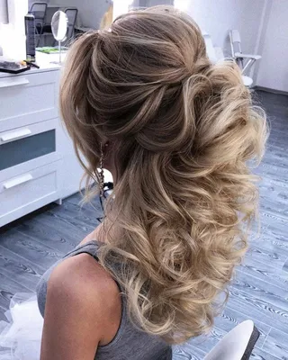 Мальвина с валиком | Long hair styles, Hairstyle, Simple wedding hairstyles