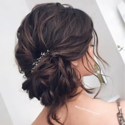 Pin by Addy Varelas on Bridal hair | Bridesmaid hair side, Wedding hair  updo side, Bridesmaid hair