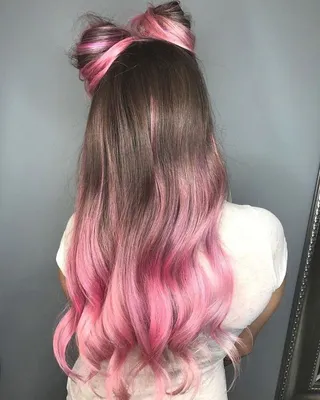 👍👍👍. | Pink hair dye, Hair color pink, Kids hair color