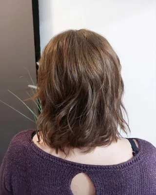 Стрижка Шегги на средние темные волосы (58 фото)