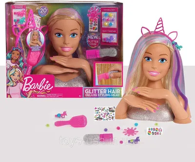 Кукла Barbie Mattel Барби Стильные прически/ Локоны/ Кукла с  парикмахерскими инструментами GBK24 купить в Москве | Доставка по России.