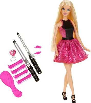 Набор Barbie Кукла из серии Блеск Сменные прически в непрозрачной упаковке  (Сюрприз) HBG40 купить по цене 2899 ₽ в интернет-магазине Детский мир