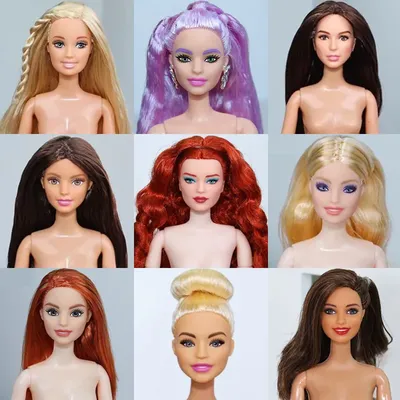 Купить кукла Barbie Стильные прически Коллекционная DJP92, цены на  Мегамаркет