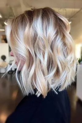 100%) Модные стрижки и прически осень зима 2022 2023: 100 фото | Cool  blonde hair, Medium length hair cuts, Medium length hair styles