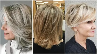 Причёски для пожилых женщин на длинные волосы (60 фото)