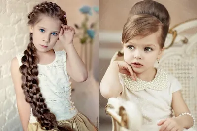 Hairstyles in kindergarten: original ideas and novelties - hairdesignon.com  | Детские прически, Простые прически, Как сделать волосы гуще