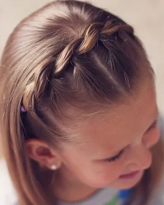 ✨ Прически на короткие волосы для девочек в школу