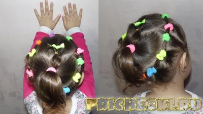 Простые и красивые причёски для девочек за 5 минут - YouTube | Прически на  длинные волосы, Детские косички, Детские прически