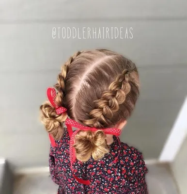 Прически для малышей на короткие волосы (54 лучших фото)