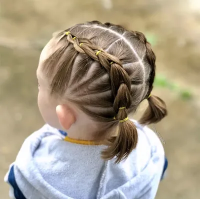 Прически для маленьких принцесс | Instagram