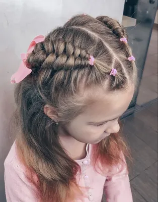 Прическа бабетта с плетением на праздник. Braided bun hairstyles for long  and medium hair on holiday - YouTube