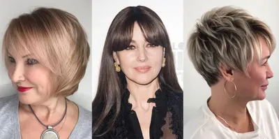 hairstylist_samara - Наиболее подходящие стрижки для женщин за 50  Однозначно женщинам после 50 нельзя делать гладкие укладки, они не просто  выдают возраст, но и прибавляют несколько лишних лет. Только стрижки,  делающие волосы