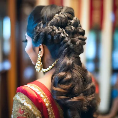 Индийские причёски» — создано в Шедевруме