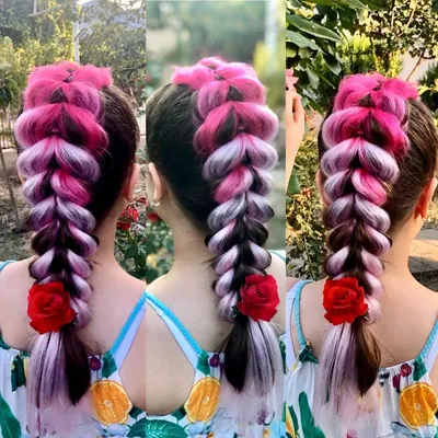 Купить Синтетические плетеные волосы XINRAN Ombre Jumbo Braids для детей |  Joom