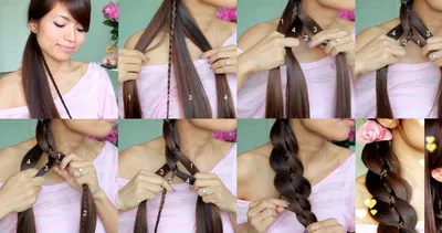Косы на длинные волосы (70 фото) - Все виды плетения