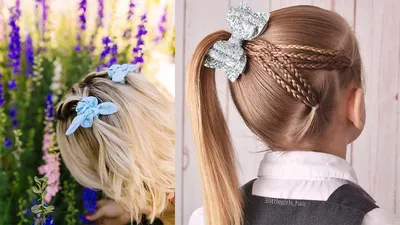 Прически для девочек на средние и длинные волосы » Плетение кос