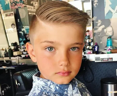 Все о модных и стильных детских и подростковых стрижках для мальчиков от  мужских парикмахеров Усачей