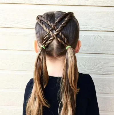 Модные прически для девочек на длинные волосы: 100 фото-идей