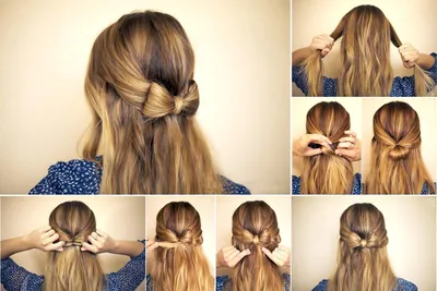 Прически для длинных волос легкие и простые (50 фото) - картинки  modnica.club