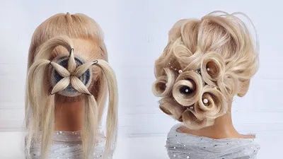 Beautiful hairstyles step by step.Wedding hairstyle.Roses from hair -  YouTube