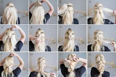 55 легких красивых женских причесок на длинные волосы за 5 минут своими  руками: ФОТО