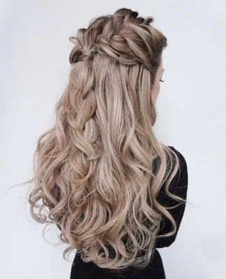 awesome Красивые косы на длинные волосы (50 фото) — Оригинальные идеи  плетений | Hairstyle, Long hair styles, Ponytail hairstyles