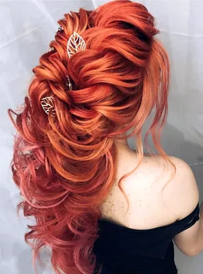 Причёски на рыжие волосы средней длины (43 лучших фото)