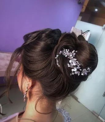 Прически на торжество для женщин на средние волосы в Рязани от Бьюти-студии