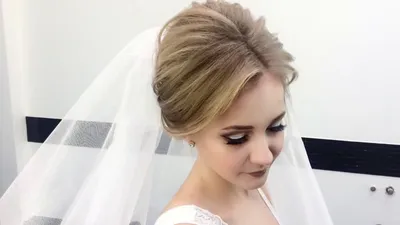 Картинки по запросу свадебные прически с фатой | Elegant wedding hair,  Wedding hairstyles with veil, Trendy wedding hairstyles