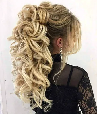 803 Likes, 4 Comments – Прически Волгоград (@hair_by_pustovalov… - Frisuren  | Long hair styles, Wedding hair inspiration, Curly hair styles