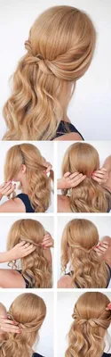 Прическа на выпускной: как сделать объемную и пышную прическу на длинные  волосы - YouTube