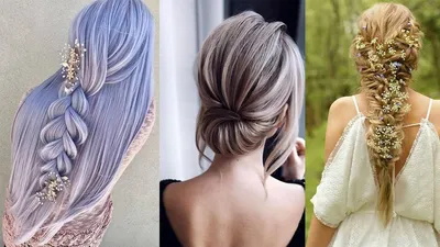 Прически на выпускной на длинные волосы 2019 | Long hair styles, Braids for  long hair, Classic wedding hair