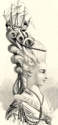 Pin by Miss Anna Standing with Standi on Rokoko fashion plates etc. | 18th  century wigs, 18th century hats, Rococo fashion
