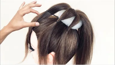 Простая и красивая Прическа с бубликом, которую легко повторить. New Bun  hairstyle for gown. - YouTube