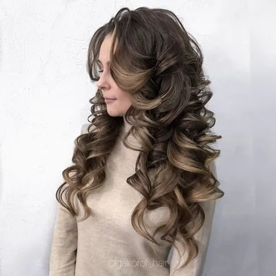 Локоны косы braided curls long hair Длинные волосы | Hair styles, Hair,  Beauty