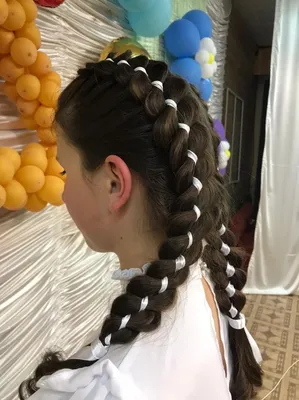 Ленты в волосах 🎀 Прически с бантами и лентами стали самым главным трендом  2023 года! Плюс этой прически в том, что с помощью лент можно … | Instagram