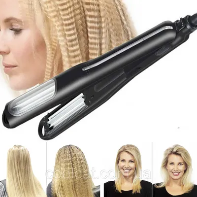 Плойка-гофре для укладки волос с LED индикатором Automatic Crimping Hair  Iron 8808 / Утюжек для объема (ID#1782144613), цена: 650 ₴, купить на  Prom.ua
