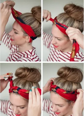 Модные повязки на голову 2024-2025, фото, красивые повязки на голову для  женщин