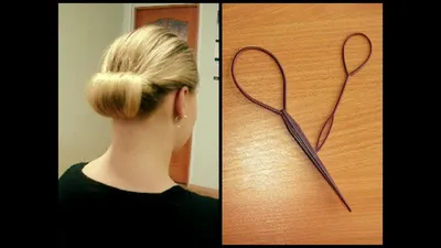 ЭЛЕГАНТНАЯ ПРИЧЁСКА. видео-урок. ПЕТЛИ. Hair tutorial Peinado - YouTube