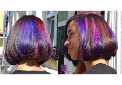 Вплетённые в косы цветные пряди канекалона очень популярны в этом сезоне.  Возможность выбрать свой уникальный образ из многообр… | Косы, Натуральные  волосы, Косички